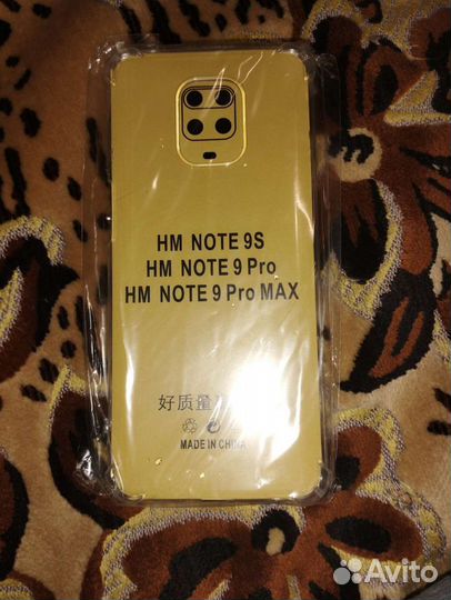 Чехол redmi note 9 pro 9s