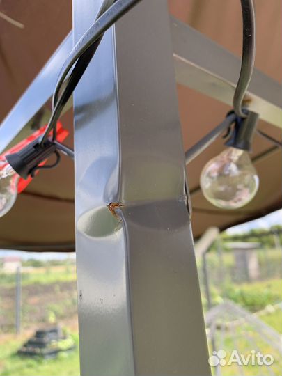 Шатер икеа гуннён. Навес