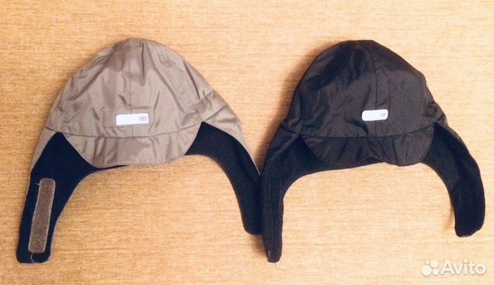 Шапки двойняшкам Reima, шлемы kivat