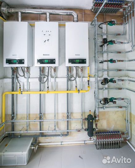 Ремонт котлов, промывка теплообменников