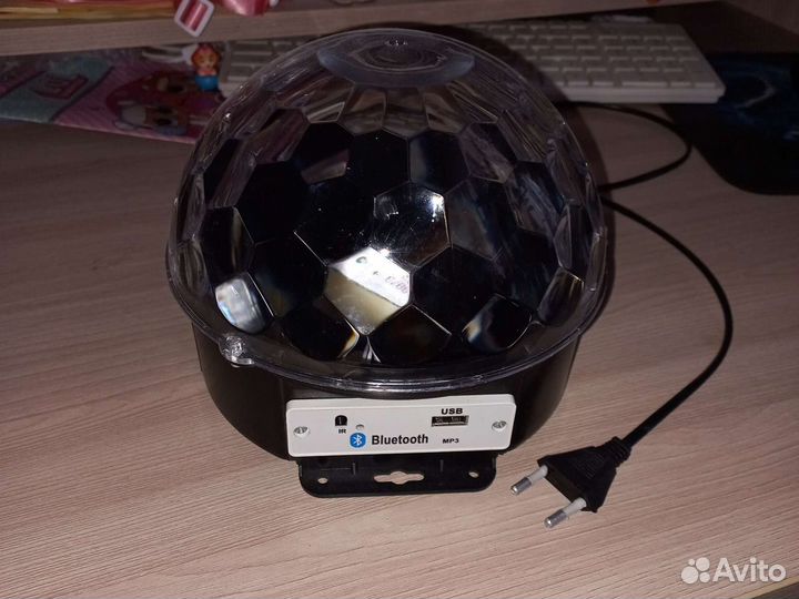 Светодиодный диско-шар Magic Ball Light MP3 blueto