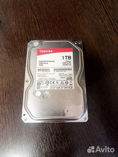 Жесткий диск 1 тб toshiba