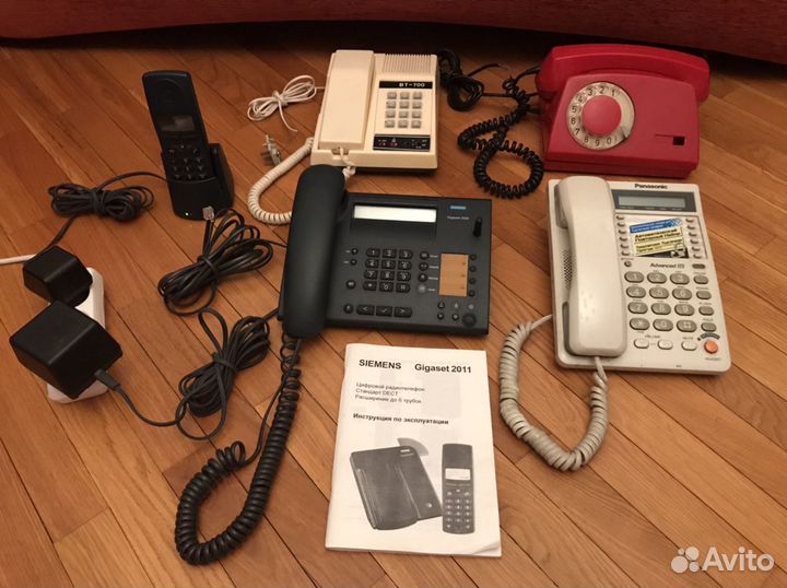 Телефон Siemens Panasonic Telkom винтаж