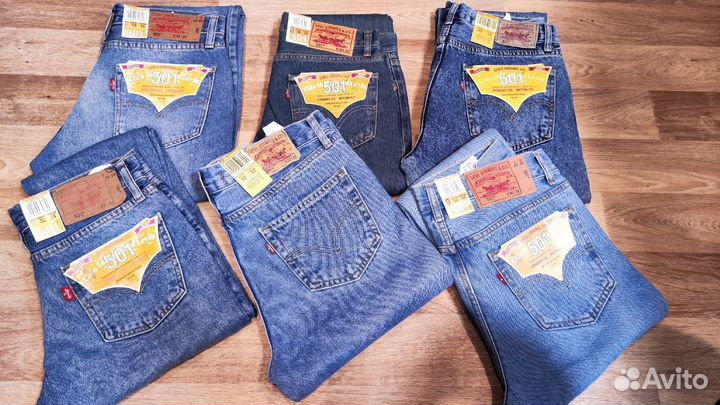 Джинсы Levis 501 все размеры