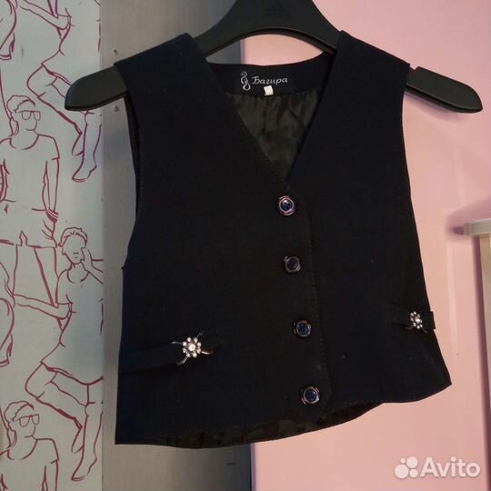 Школьная жилетка 34