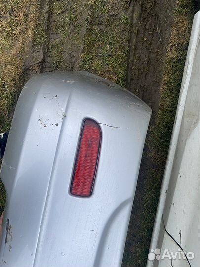 Бампер задний priora 1