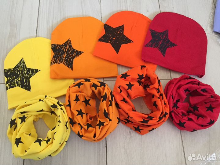 Комплект снуд и шапка 1-3г