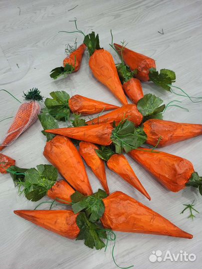 Декор морковки