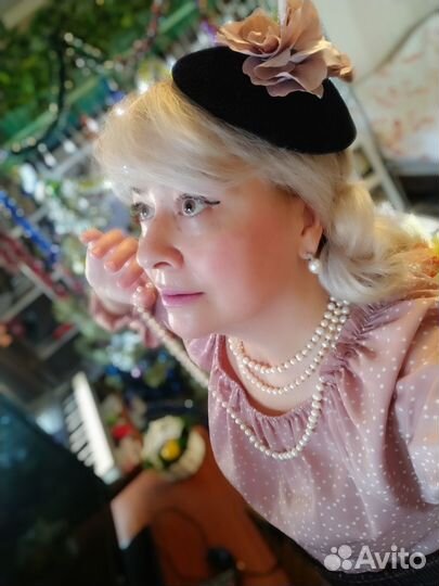 Шляпки маленькие и вуалетки, готовые и на заказ