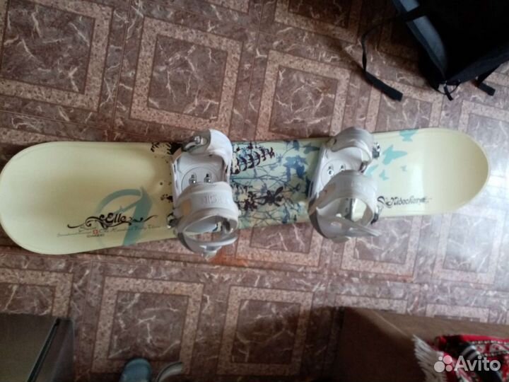 Сноуборда с креплениями