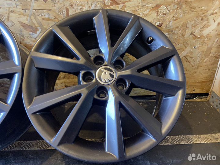 Оригинальные диски Skoda Rapid R16 5*100