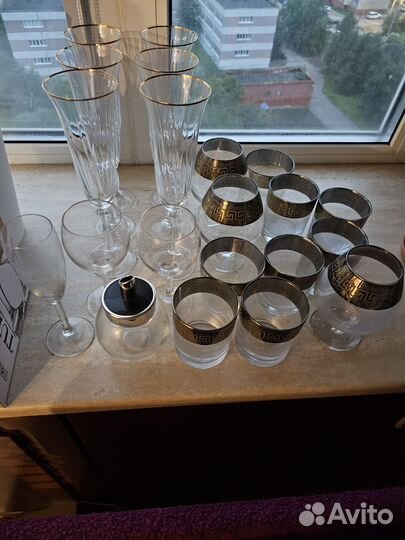 Бокалы стаканы