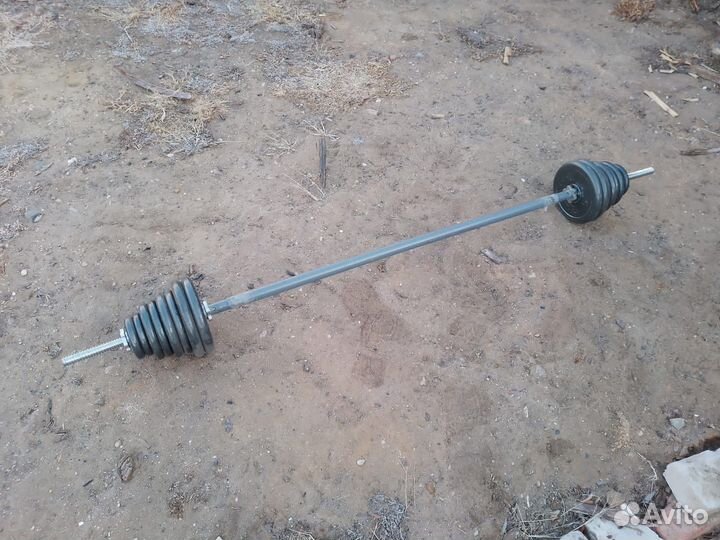 Тренажёр штанга блины гантели