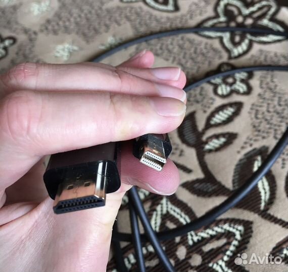 Кабель hdmi-Mini DP/Thunderbolt1/Thunderbolt2