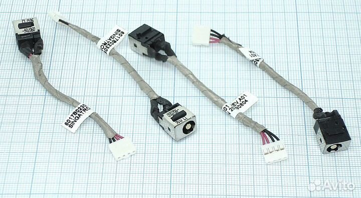 Разъем Toshiba R700 R705 с кабелем