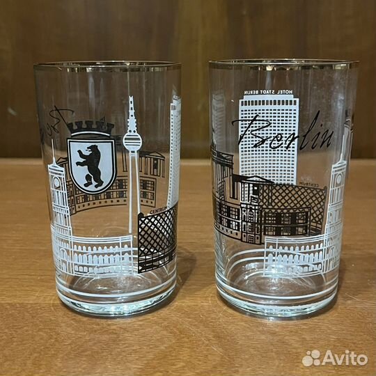 Поднос, графин, бокалы