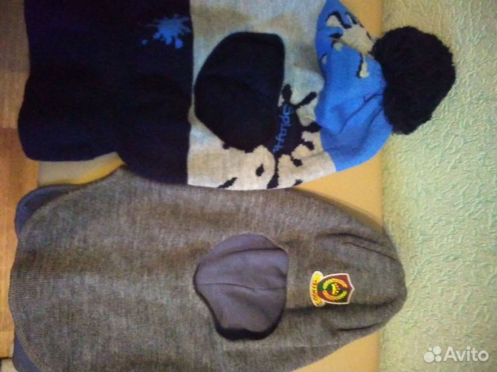 Шапка шлем новые (зима и осень) детские