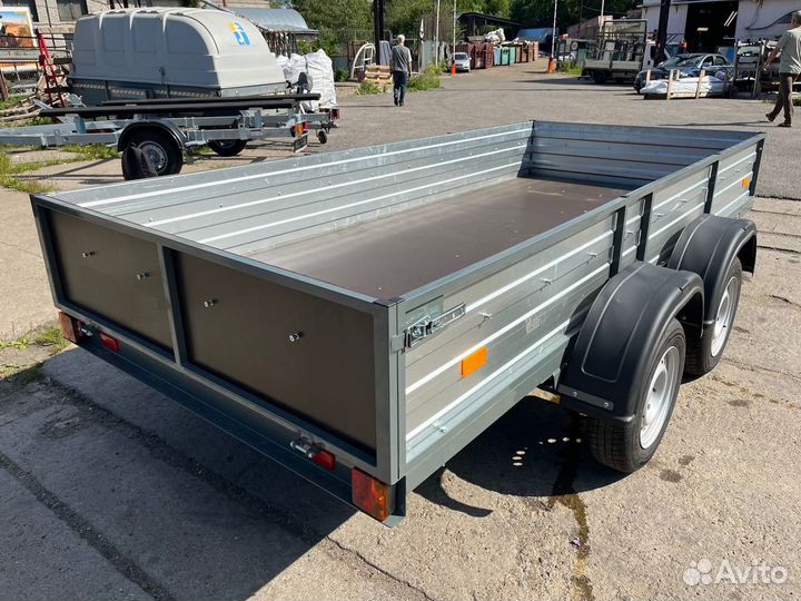 Прицеп двухосный Мустанг 3.5х1.5 м (самосвал)