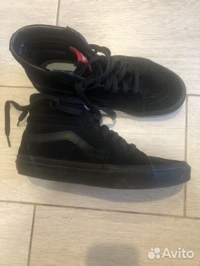 Кеды vans высокие