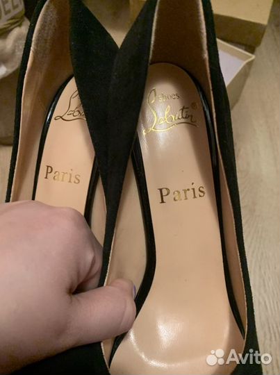 Туфли на красной подошве