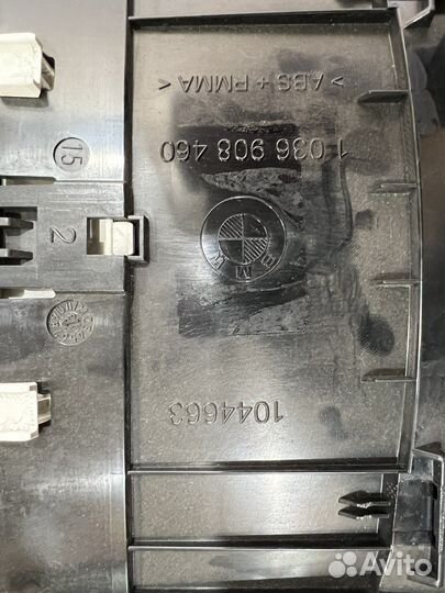 Расширенная приборная панель BMW F10 520d