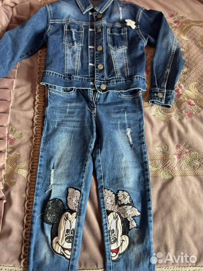 Джинсовый костюм