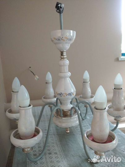 Люстра потолочная подвесная