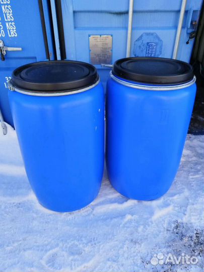 Бочки пластиковые