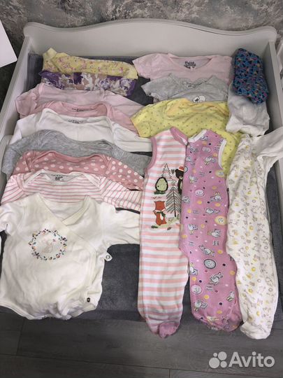 Пакет вещей для малышки от 3х до 6 месяцев