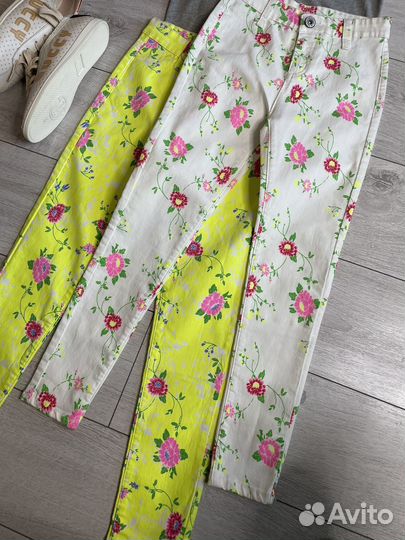Брюки цветные