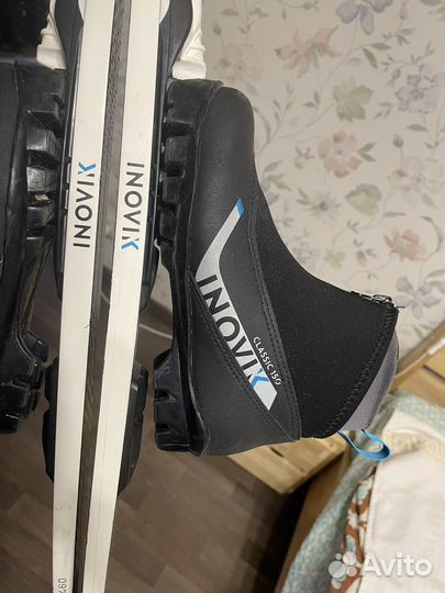 Лыжи детские беговые inovik 149 см комлект