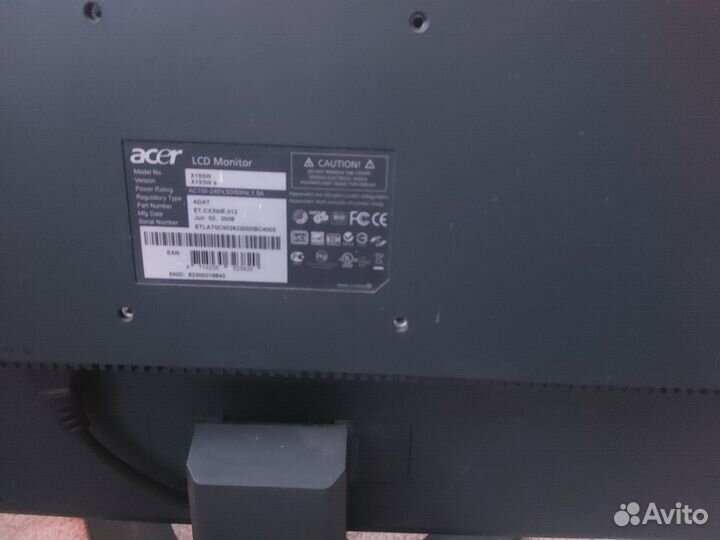 Монитор acer