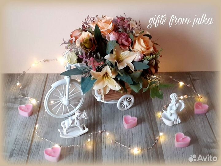 Интерьерная композиция в велосипеде