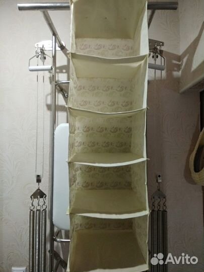 Полка подвесная текстиль, кофр подвесной