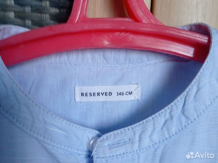 Льняная рубашка 146 см