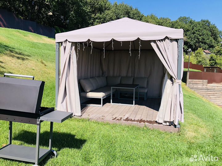 Беседка с мангалом в аренду