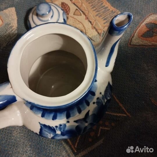 Кофейный сервиз СССР гжель рфз