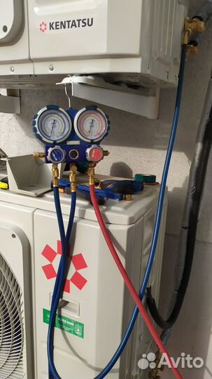 Ремонт кондиционеров. Заправка фреоном и Чистка