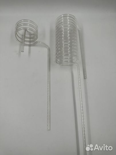 Химический погружной чиллер стеклянный