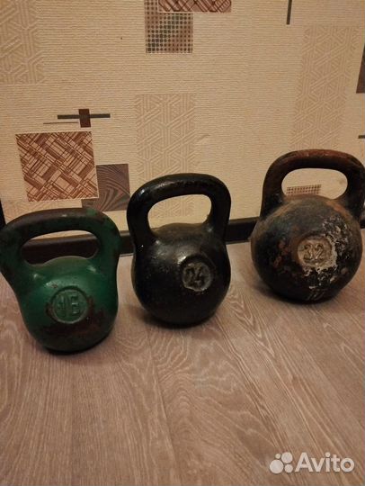 Гири 16,24,32кг