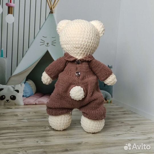 Мишка мягкая игрушка ручной работы