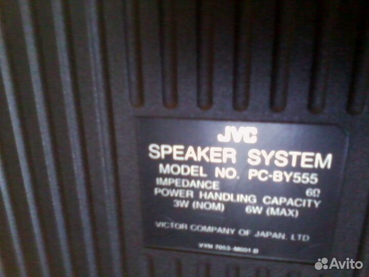 2-х кассетная магнитола JVC PC-Y 555