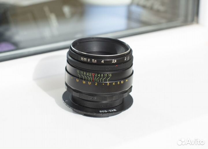 Объектив Гелиос для Canon с подтверждением фокуса