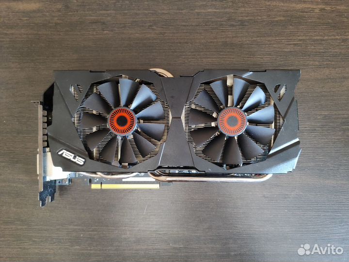 Видеокарта asus strix GTX 980