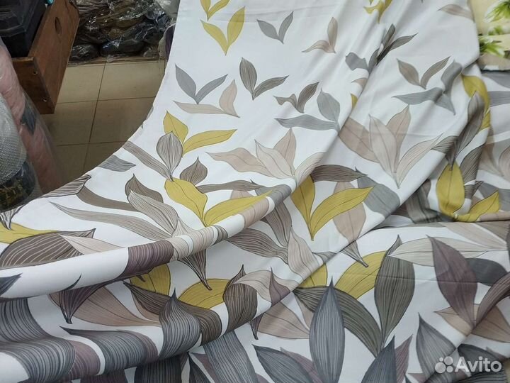 Шторы блэкаут рогожка