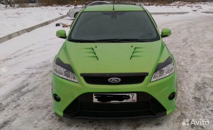 Передний бампер RS V2 ford focus 2 рестайлинг