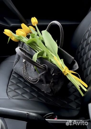 Сумка джинсовая hermes