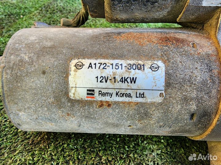 Стартер Ssangyong Actyon New 2.0 бензин 2013