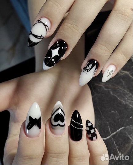 Маникюр, наращивание, укрепление, шеллак