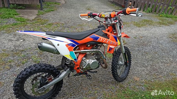 Питбайк Avantis 125 с электростартером
